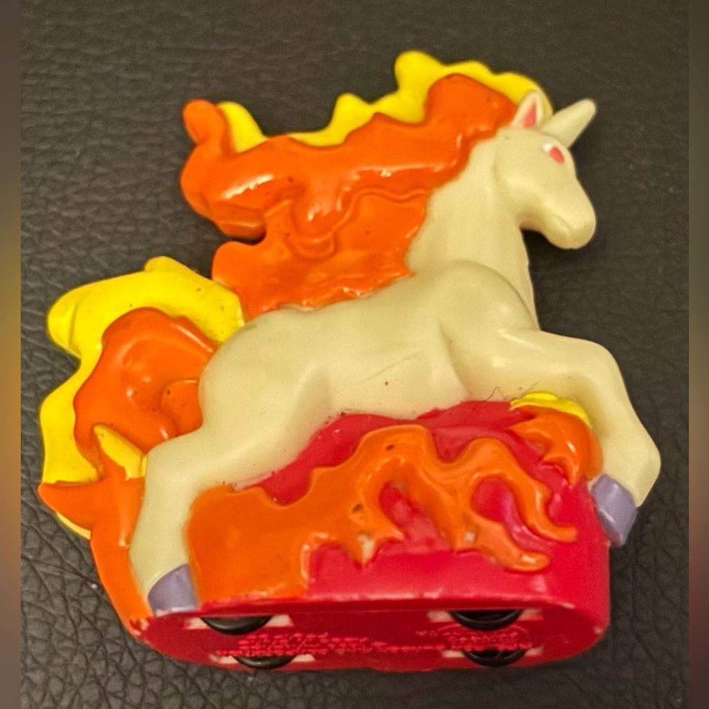 1999 Vintage Pokemon Rapidash Burger King Toy